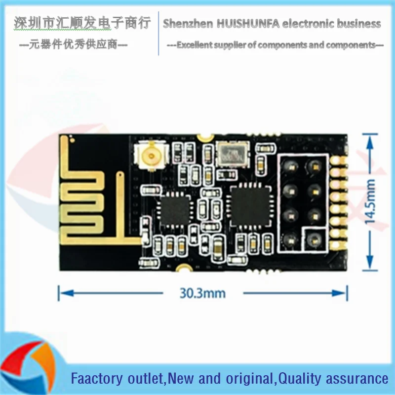 Gt-24 digital wireless module 2.4g NRF24L01+PA+LNA 1100 meters distance