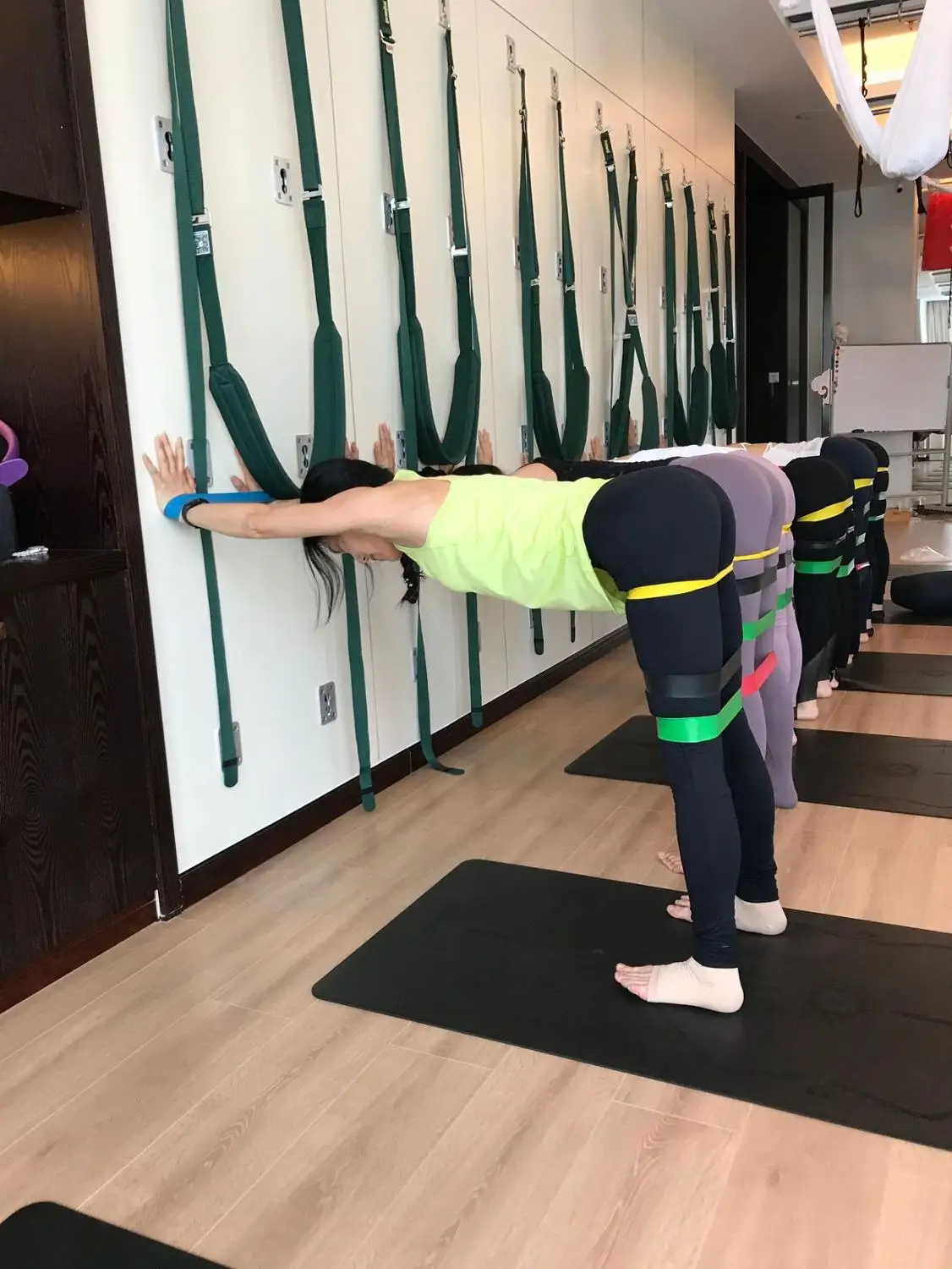 Латексная тянущаяся лента для йоги эластичная съемник кольцо миниатюрный