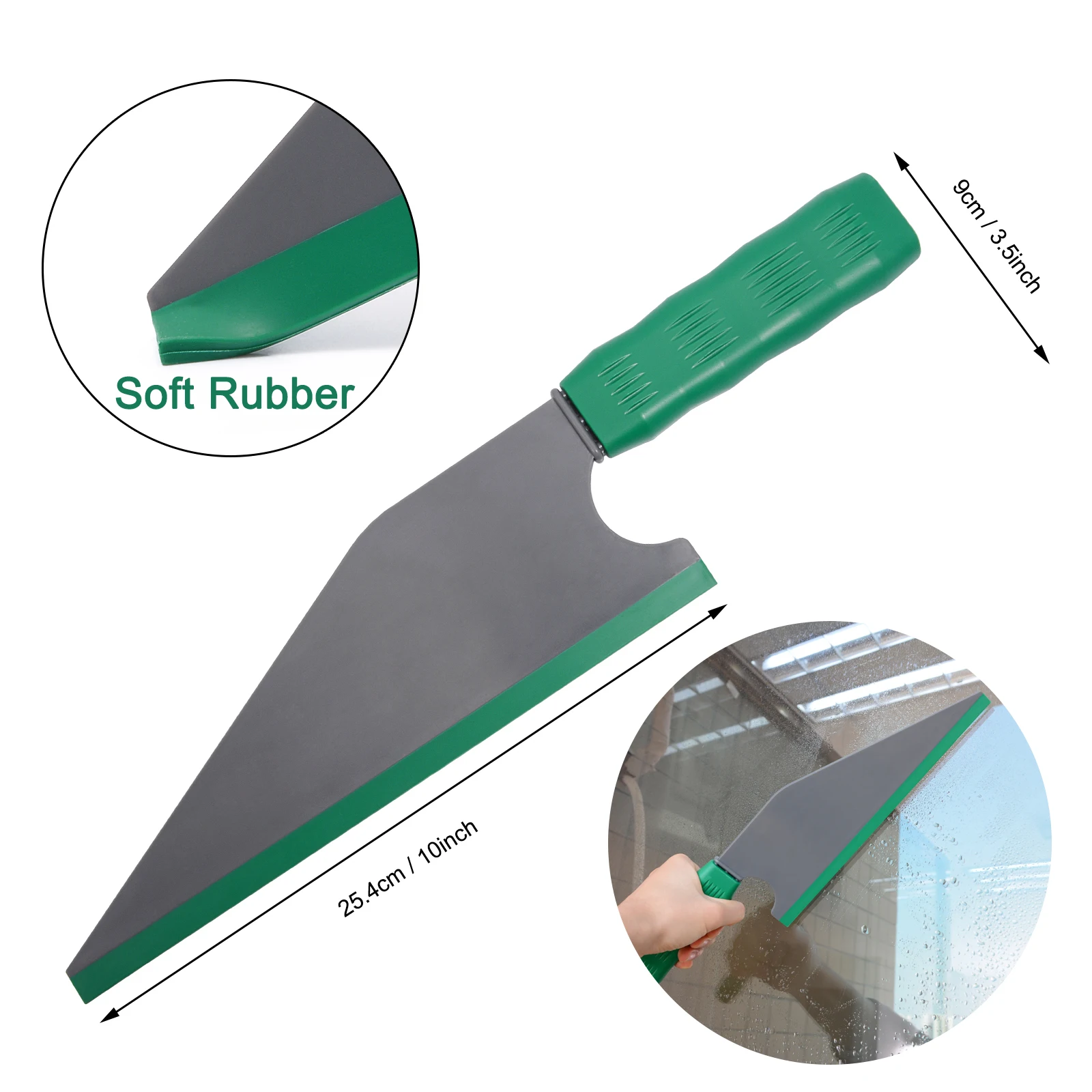 EHDIS резиновый скребок для окна автомобиля стекло шракель противоскользящая