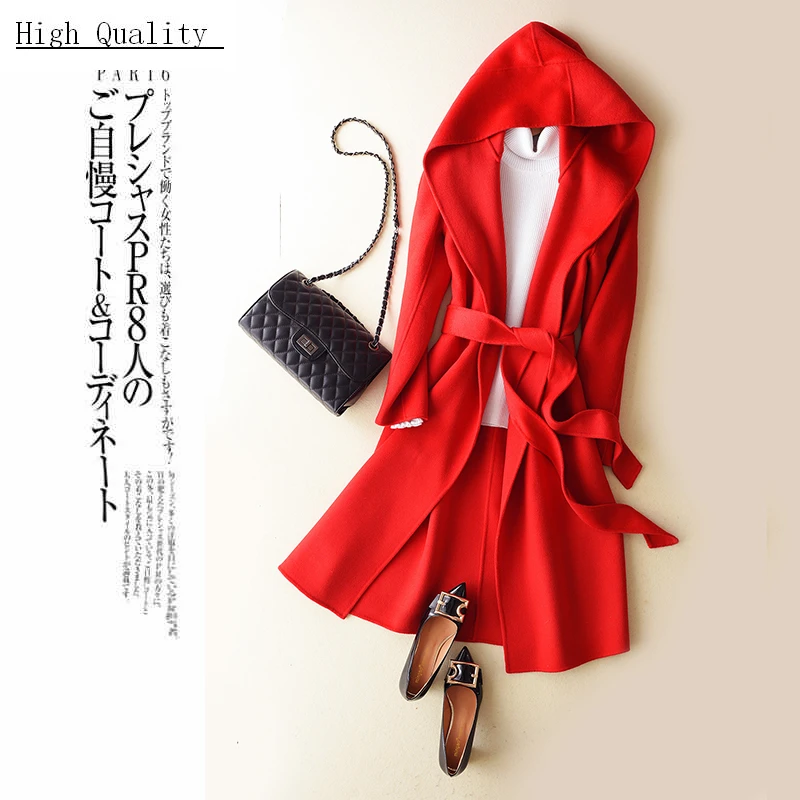 Элегантное зимнее пальто женская осенняя одежда 2020 Корейская двухсторонняя