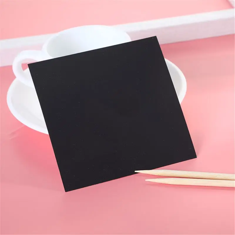 

24 Sheets Scratch Paper Rainbow Painting Sketch Pads DIY Art Craft Scratchboard