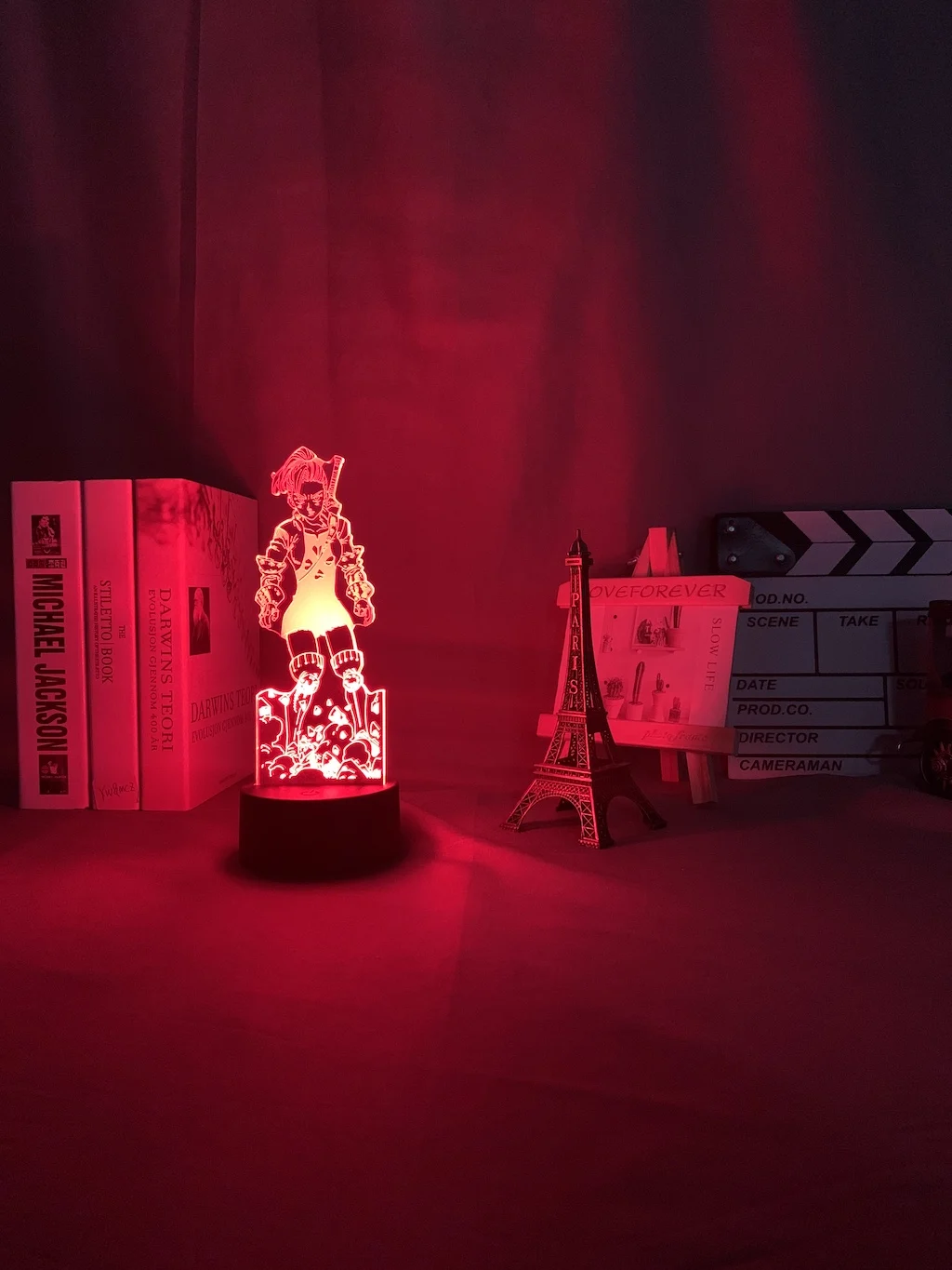 

3D Lamp Anime Seven Deadly Sins Led Night Light Jericho Lamp for Bedroom Decor Birthday Gift