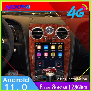 128android11 car multimedia radio player 5g for bentley continental flying spur 2012 carplay gps navigation autoradio head unit free global shipping