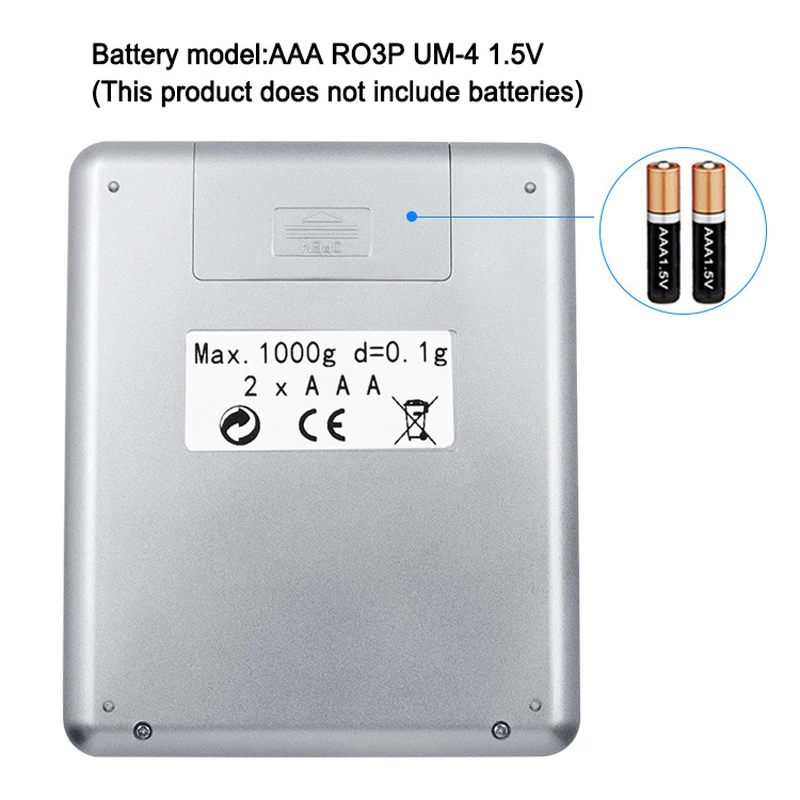 

Stainless Steel Digital Kitchen Scales 3kg/0.5kg Electronic Precision postal Food Diet scale for Cooking Baking Measure Tools
