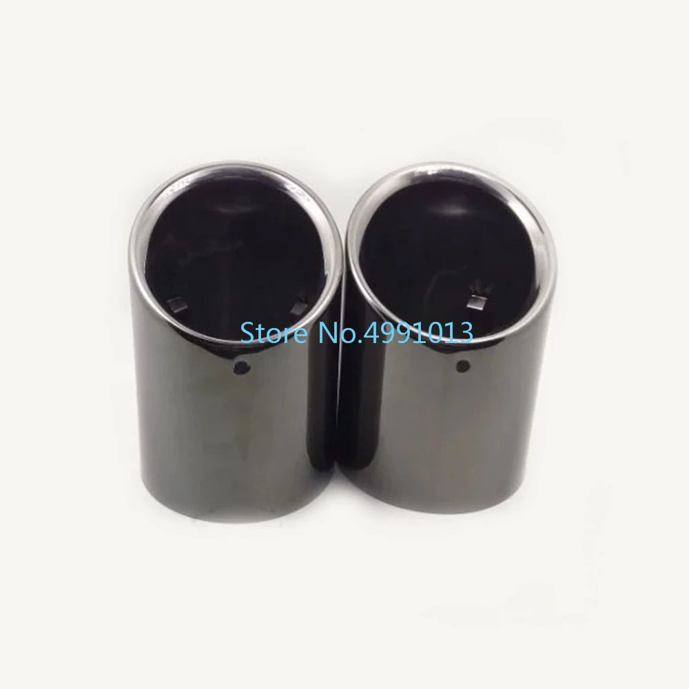 

For Ford Kuga 2013 2014 2015 car styling cover muffler exterior end pipe dedicate stainless steel exhaust tip tail outlet 2pcs