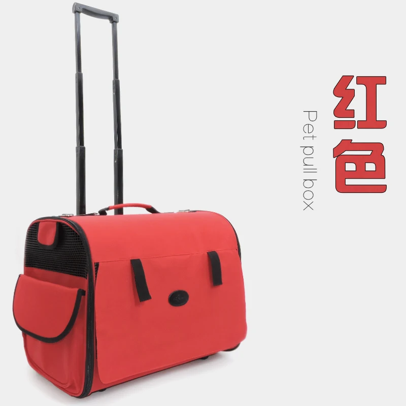 

New Breathable Pet Nest With Wheel Lever Panoramic Skylight Super Breathable Carrier Cat Dog Travel Pet Package