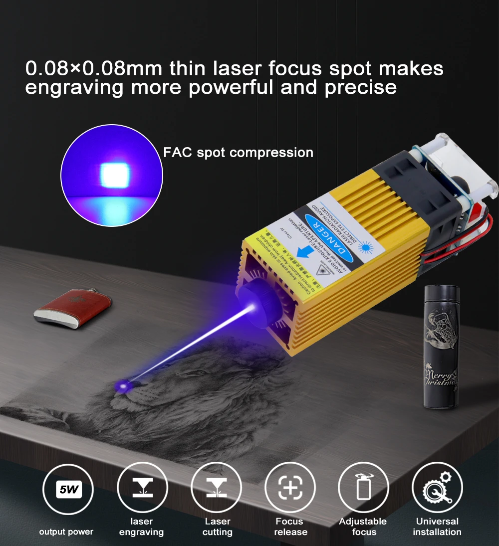 ZBAITU M37 40W Laser Cutter Engraver Machine CNC Engraving Offline Control 32-Bit Carving Wood/Metal/Acrylic. | Инструменты