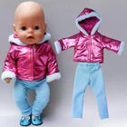 Детская кукла для новорожденных, 18 дюймов, американская кукла, одежда, куртка, аксессуары для кукол
