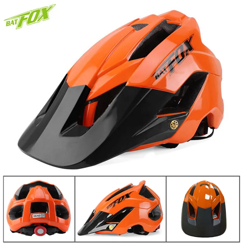 BATFOX, велосипедный шлем для мужчин и женщин, дорожный горный MTB шлем, ультралегкий цельный велосипедный шлем Casco Ciclismo