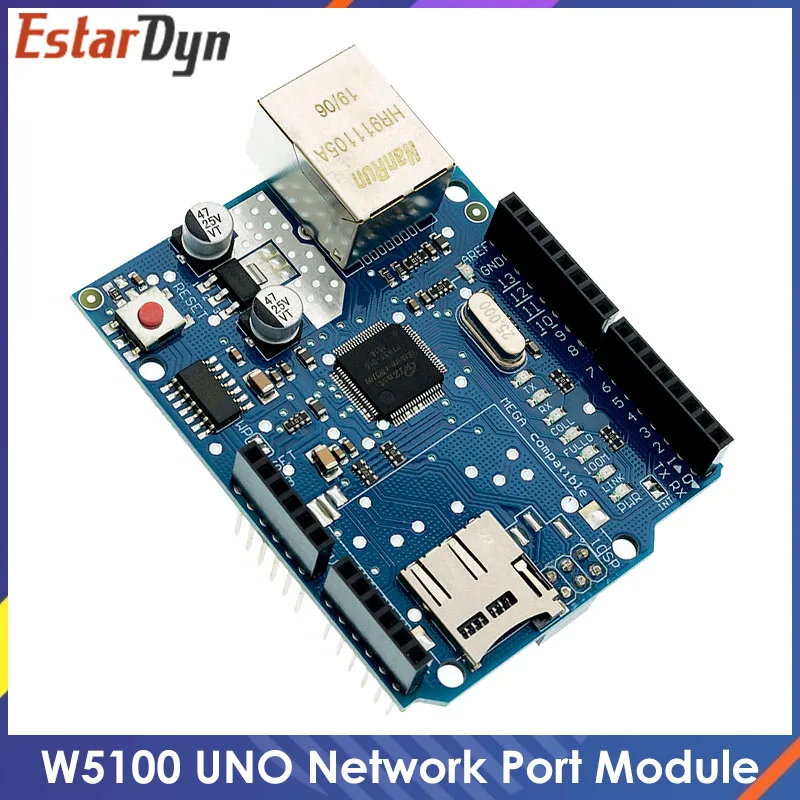 Плата разработки UNO Shield Ethernet W5100 R3 Mega 2560 1280 328 UNR только Для Arduino|Интегральные схемы|