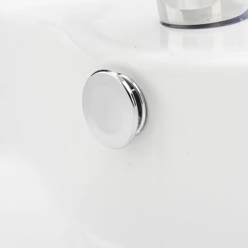 

1Pcs Sink Hole Round Overflow Cover Ceramic Pots Basin Sink Overflow Covers Kitchen Hotels Bathroom Accessories U3