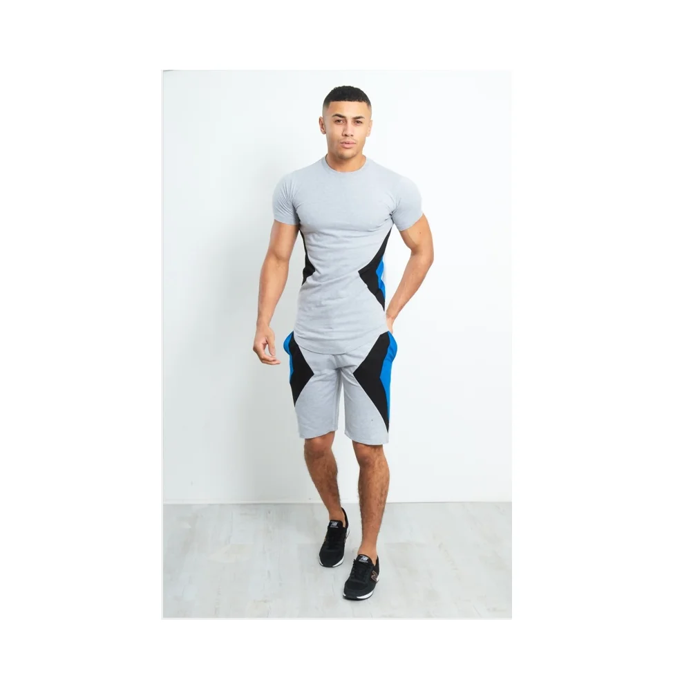 

2 Pcs/Set Men's Tracksuit Gym Fitness badminton Sports Suit Clothes Running Jogging Sport Wear Exercise Workout set sportswear