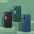 Чехол-накладка для Xiaomi Redmi Note 10 Pro, 9, 8, 7, 6, 10X, 9A, 9C, 8A, 7A, 6A, K30, кожа, с дышащей сеткой