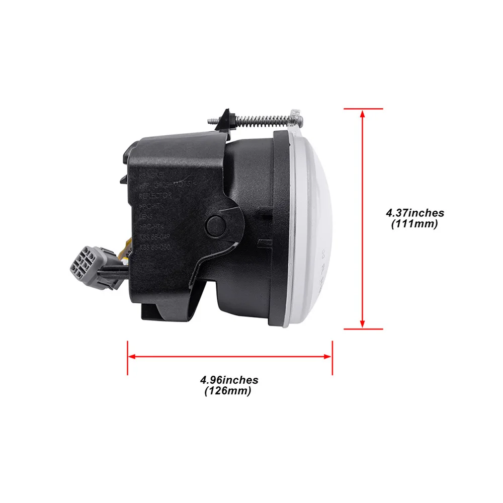 Светодиодный ные дневные ходовые огни DRL противотуманные фары для Додж Дакота