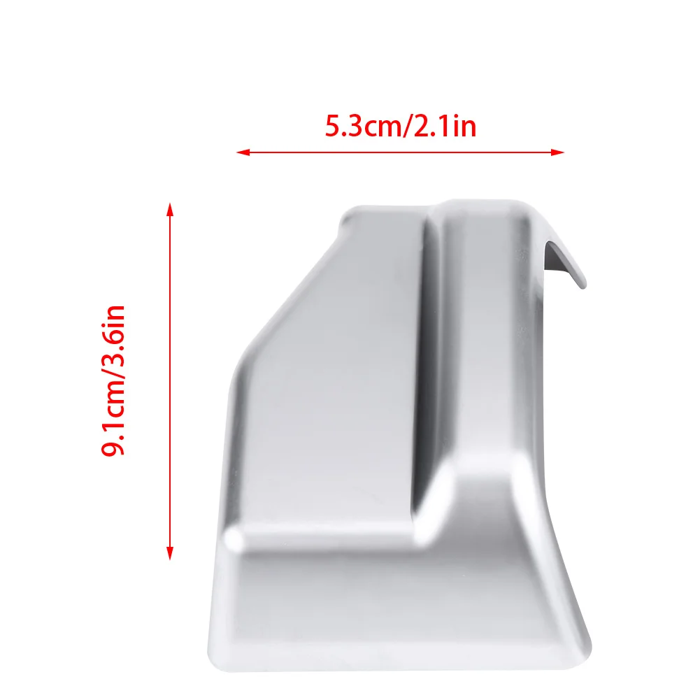 2 pcs Silver Seat Safety Belt Decoration Cover Trim ABS chrome Material fit for Mercedes Benz E Class W212 W213 S W222 | Автомобили и