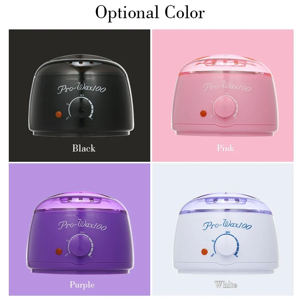 Красочный 500cc Спа Ручной Эпилятор Pro Воск нагреватель ног парафин тела депилятор