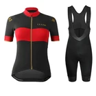 Новинка 2021, командная веломайка Le Col, летняя мужская футболка с коротким рукавом, дорожный велосипед, комплекты гелевых шорт, мужская одежда