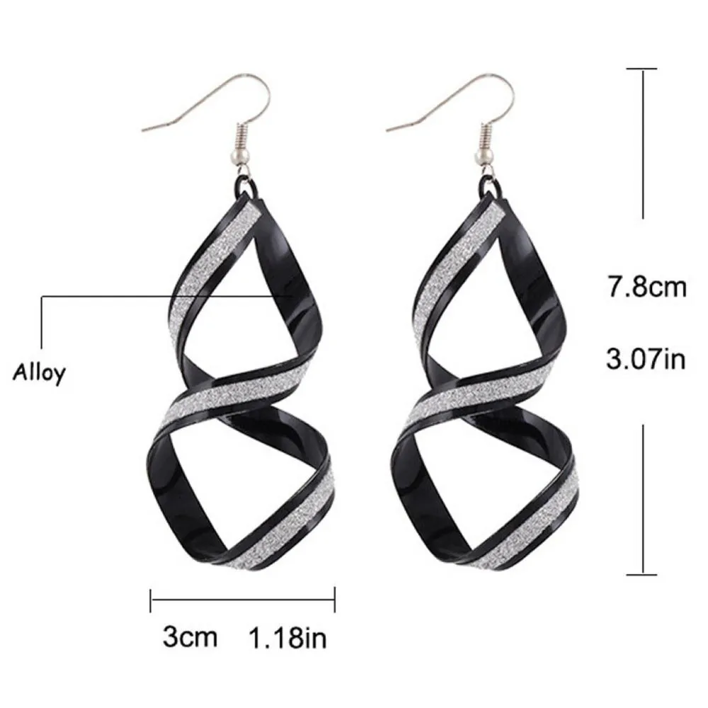 1 пара женские матовые серьги из сплава серьги-капли ювелирное изделие необычный