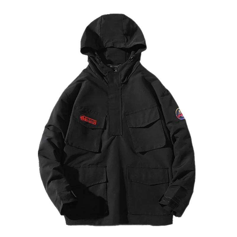 Куртка мужская демисезонная с капюшоном, в японском стиле, G062 от AliExpress RU&CIS NEW