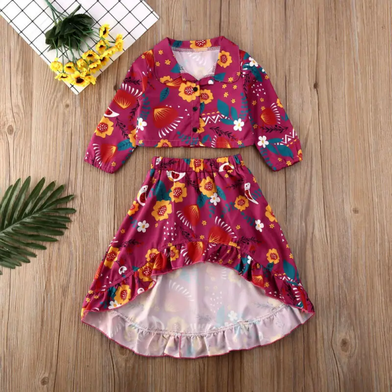 Детский комплект одежда для маленьких девочек жилет с длинными рукавами и