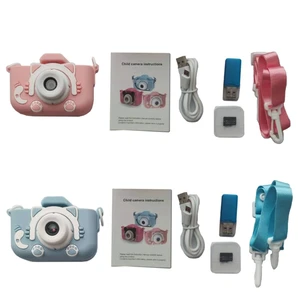portable toy childrens camera kid digital video camera with 32gb memory card 2021 new free global shipping