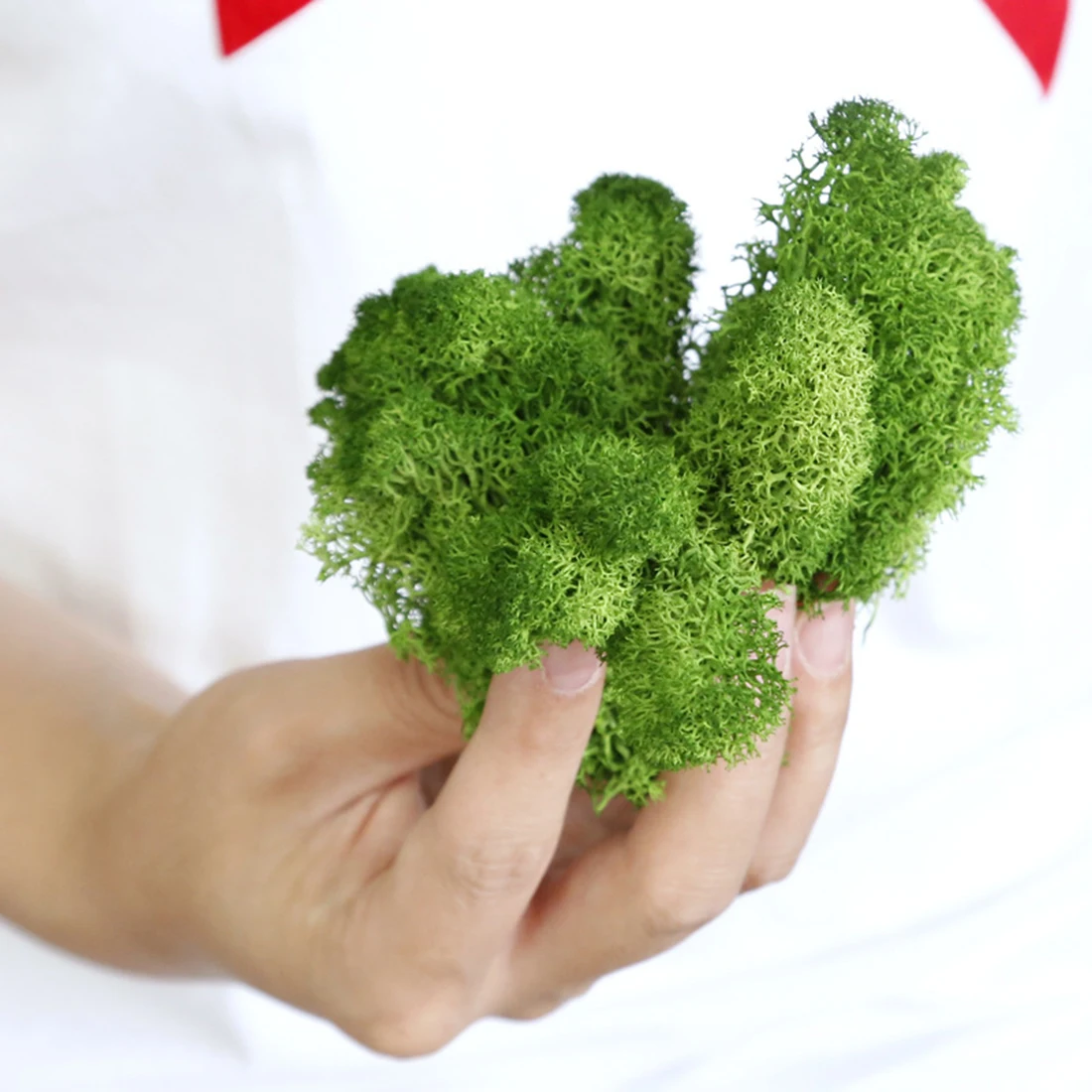 Горячий Искусственный мох моделирование травы Bryophyte бонсай сад DIY пейзаж для дома