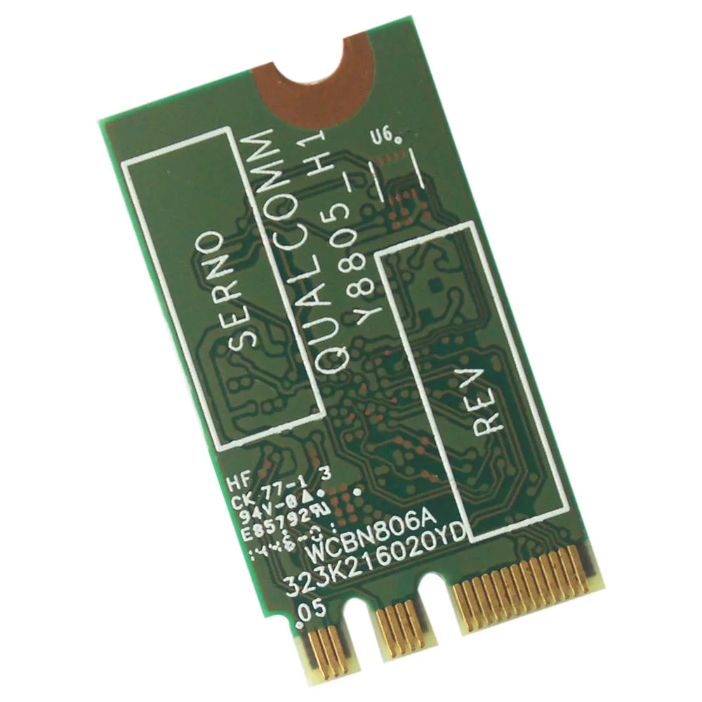 Беспроводной адаптер карты устройство док станция Qualcomm Atheros QCA9377 QCNFA435 802.11AC 2 4G/5G NGFF
