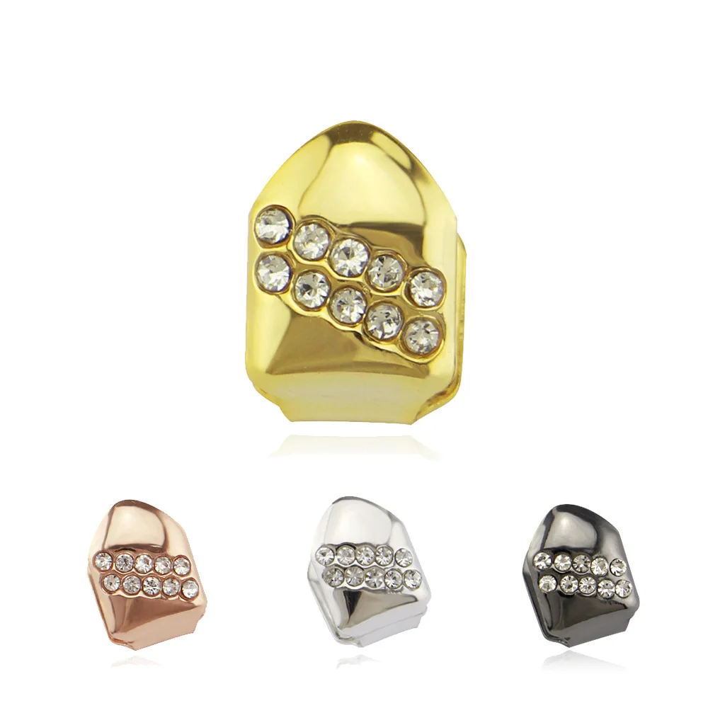 Заводская низкая цена простые Grillz зуб хип-хоп стоматологические грили модные рот