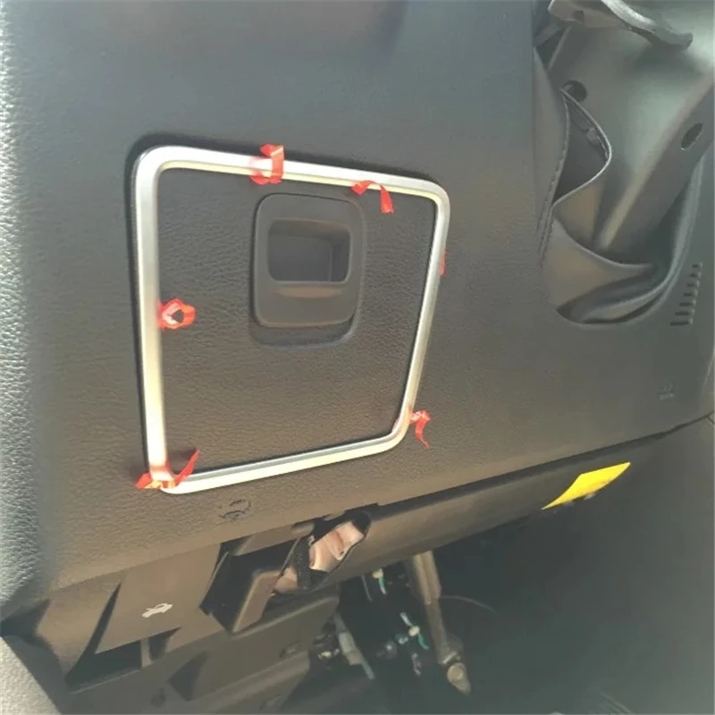 

WELKINRY автостайлинг чехла для JEEP CHEROKEE 2014 2015 2016 2017 ABS Хромированная передняя консоль контейнер рамка отделка