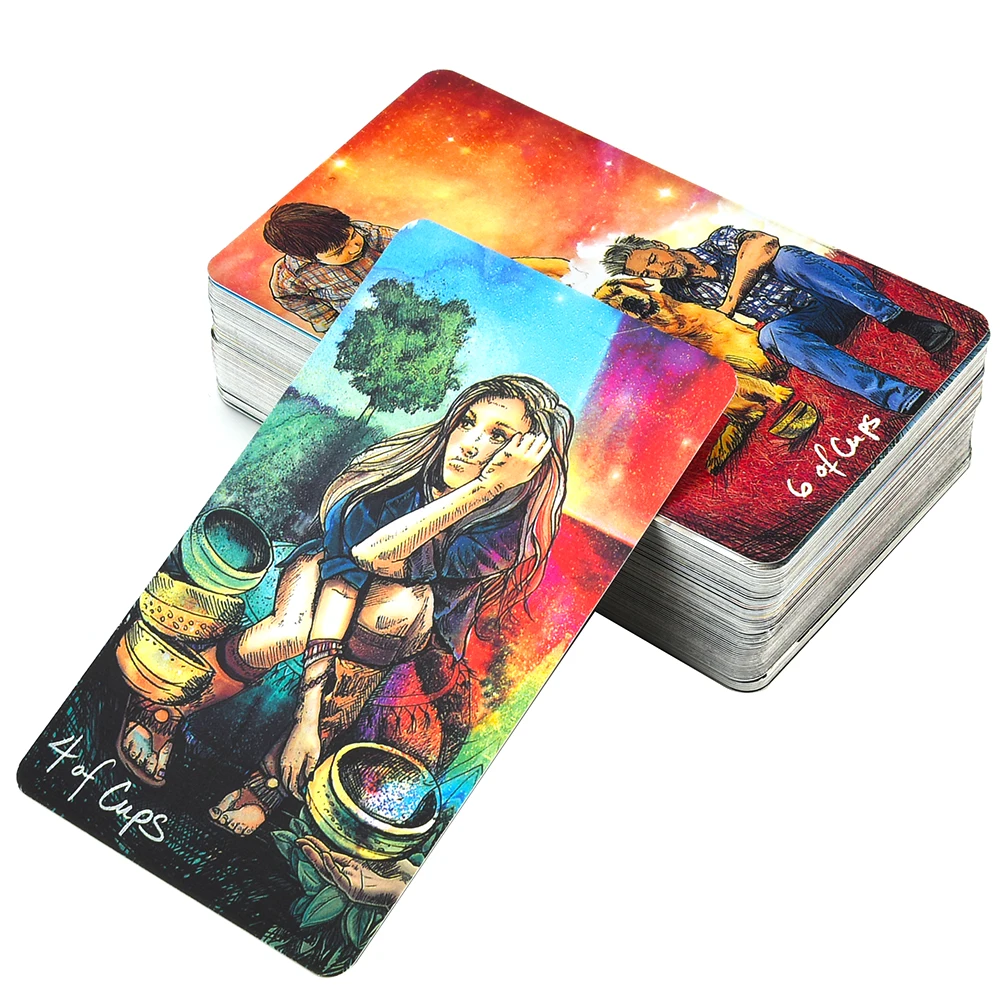Светильник Seer's Tarot A 78 карт доска для электронных гидов чтение любовь луна рядом