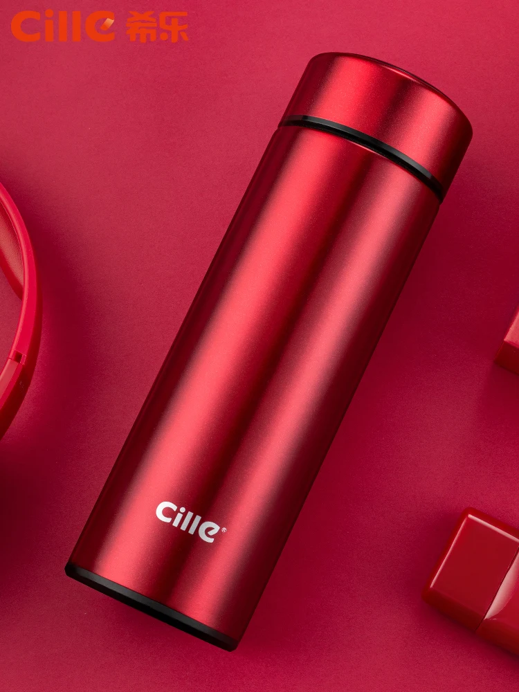 Модный термос с двойными стенками чашка из нержавеющей стали вакуумная фляжка