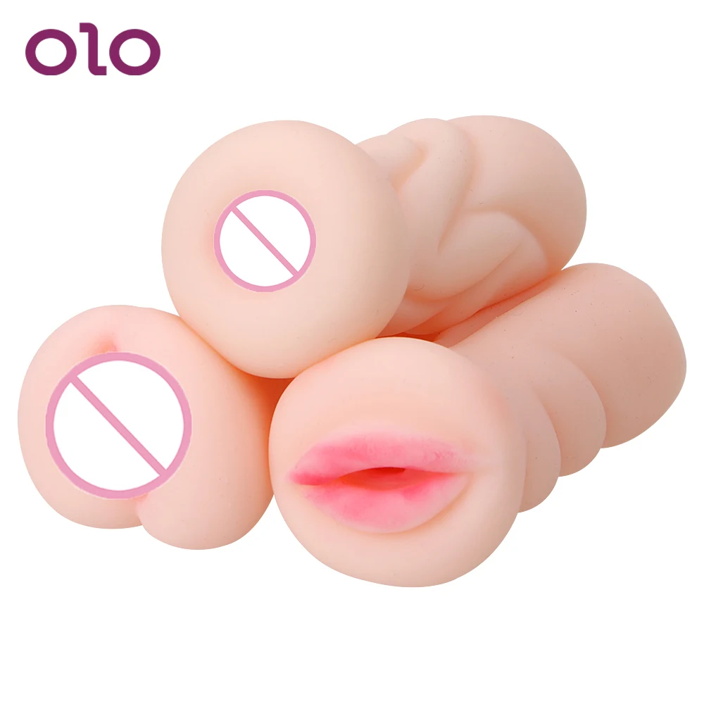 Оло искусственная вагина рот анальный поддельный киска Вагина силиконовый 4D