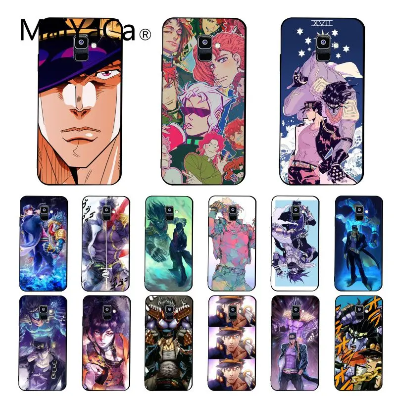Чехол Maiyaca для телефона с Джоджо Невероятные приключения Samsung Galaxy A7 A50 A70 A40 A20 A30 A8 A6