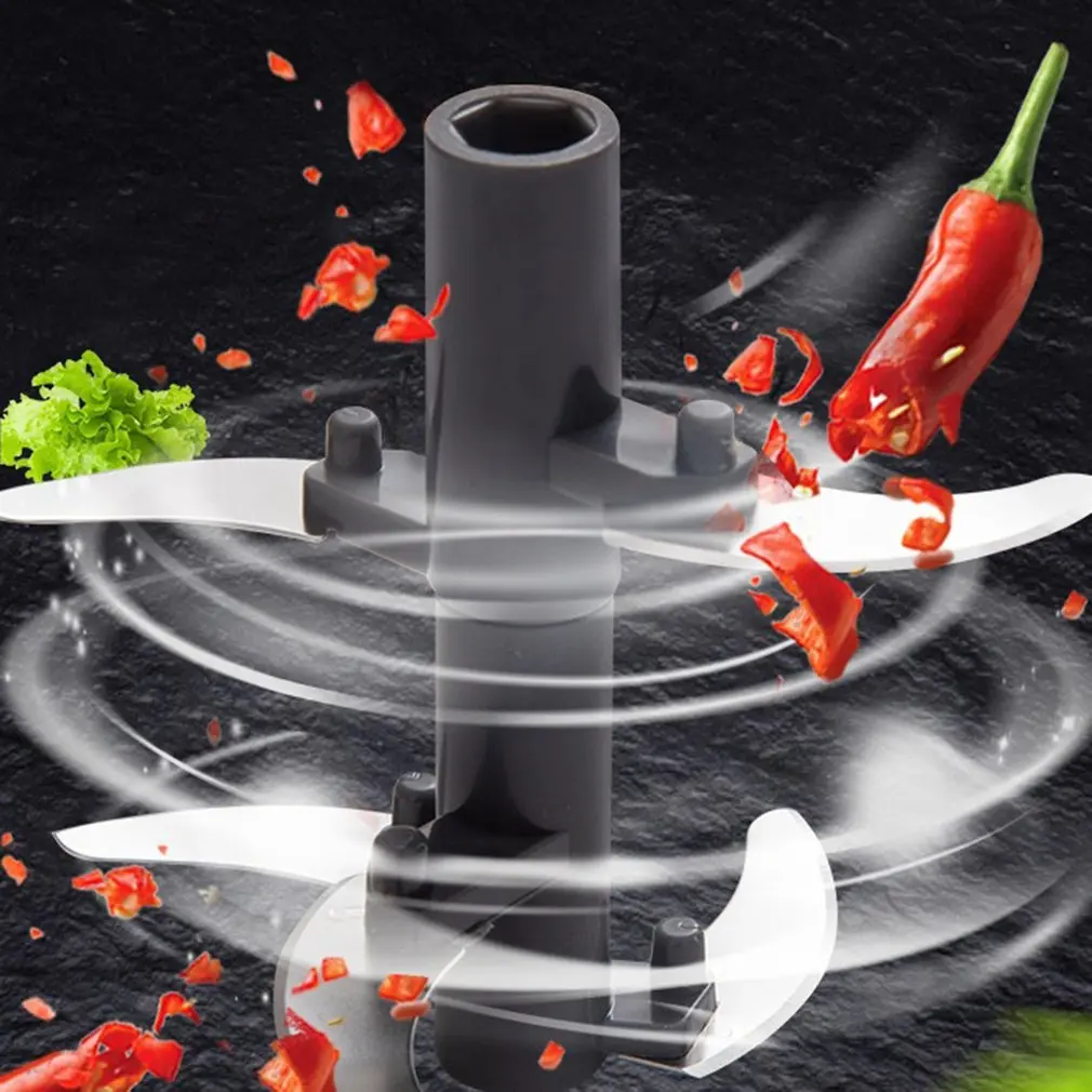 

900ML Household Garlic Masher Vegetable Cutter Children's Food Supplement Machine Portable Meat Grinder Vegetable Chopper