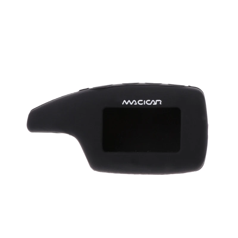 1pcs New Silicone Case Shell For Scher-khan Magicar 5 Two Way Car Alarm LCD Remote | Автомобили и мотоциклы