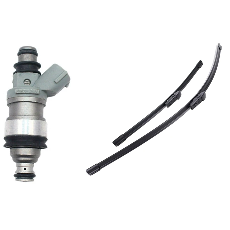 

Car Fuel Injectors with Car Front Wiper Strip Windshield Windscreen Front Window