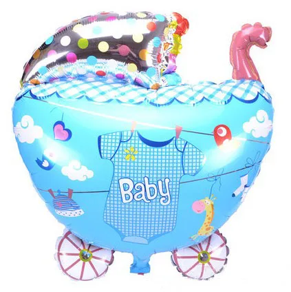 1 шт фольгированные шары для детских колясок детская коляска мальчиков и девочек
