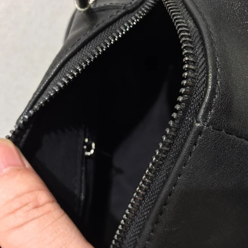 Классические Наплечные сумки из натуральной кожи 100% кожаная женская сумка через