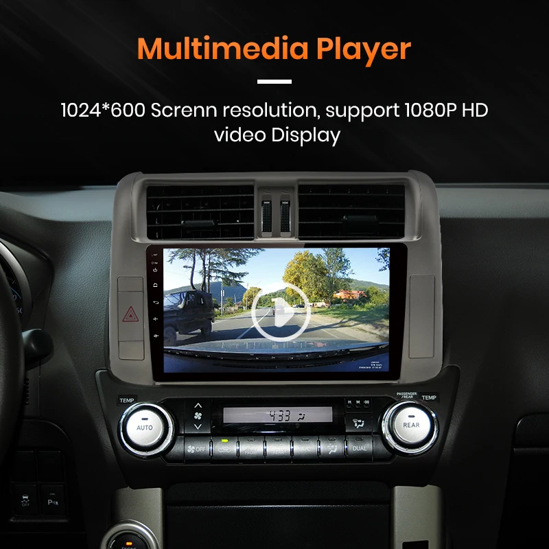 AWESAFE PX9 для Toyota Land Cruiser Prado J150 2009 2013 автомобильное радио мультимедийный видеоплеер