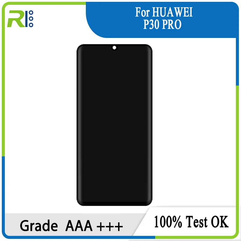 

Оригинальный дисплей 6,47 "с рисунком rahmen, эргономичный блок для Huawei P30 Pro, ЖК-дисплей с сенсорным экраном, дигитайзер, фотография