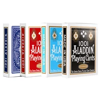 1001 aladdin playing cards redblueblack deck uspcc new edition magic collectible poker magic cards magic tricks props