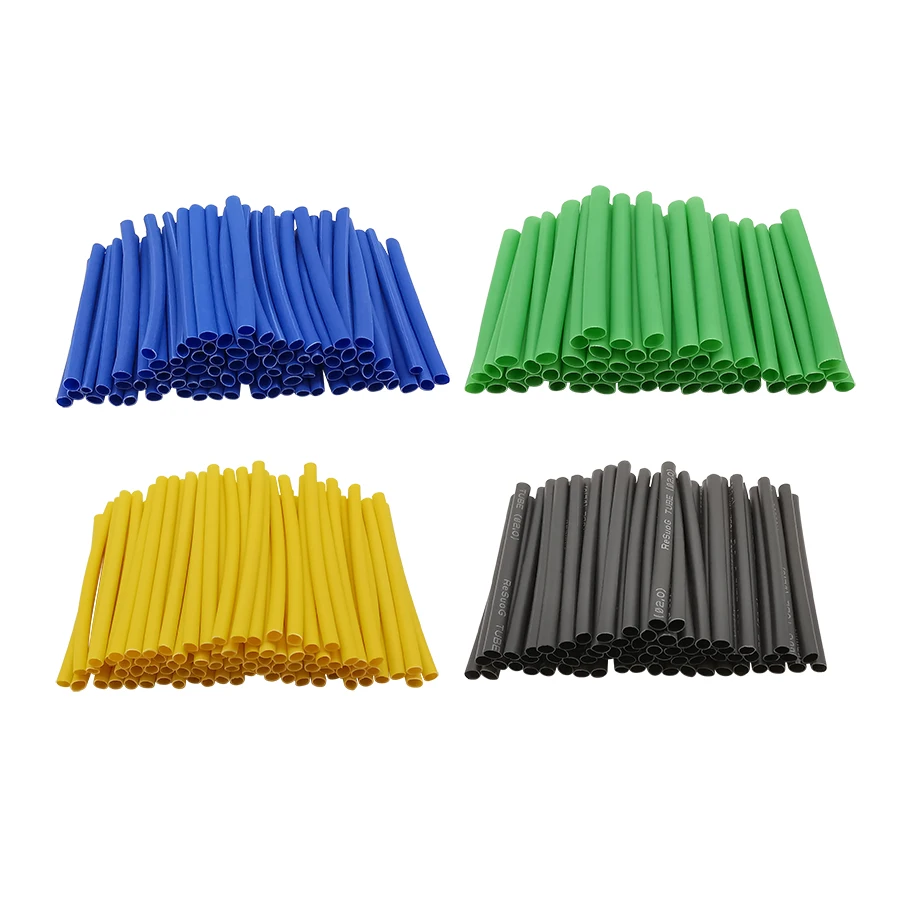 530 шт./компл. термоусадочные трубки для проводов изолированные Защитные Трубки