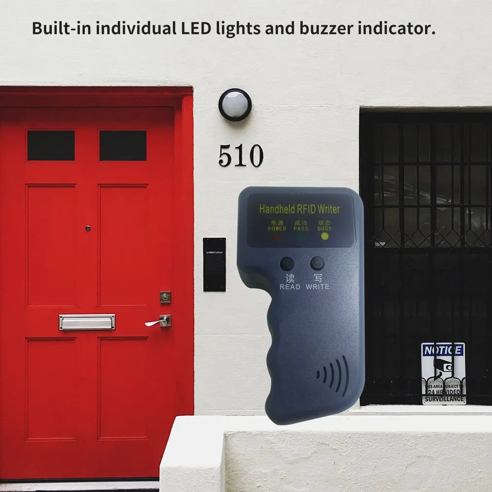 

Handheld 125Khz EM4100 RFID Copier Writer Duplicator Programmer Reader Compatible With EM4305 T5577 CET5200 EN4305