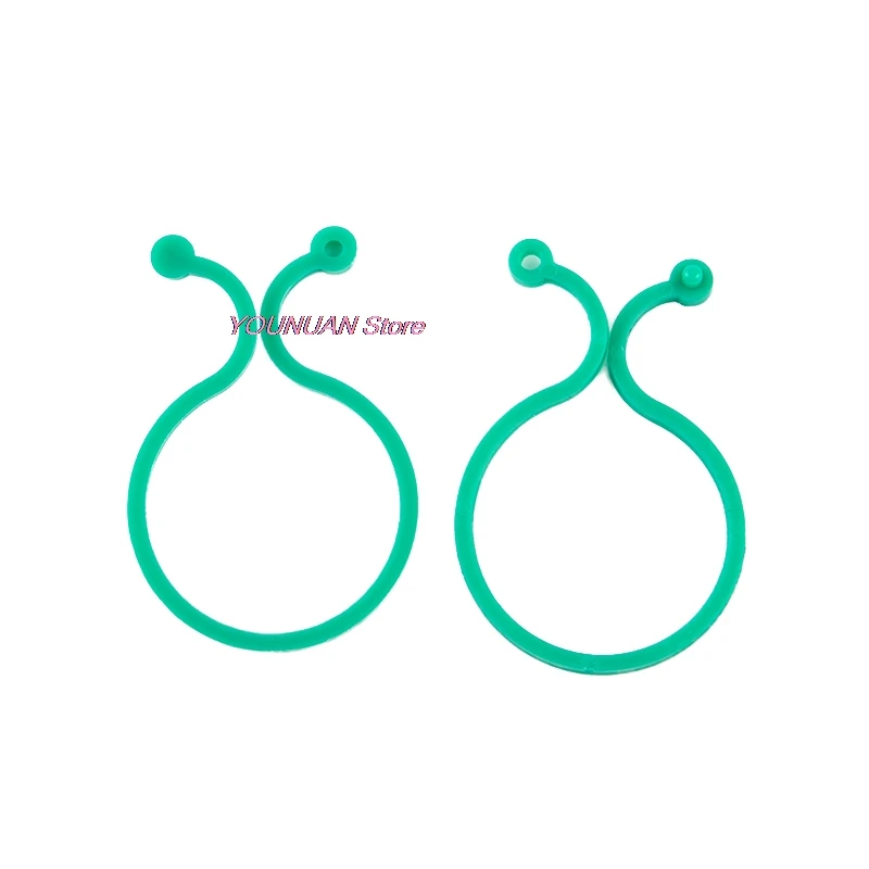 

100Pcs Botany-Stem Vine Strapping Clips Garden Plant Bundled Buckle Ring Tool