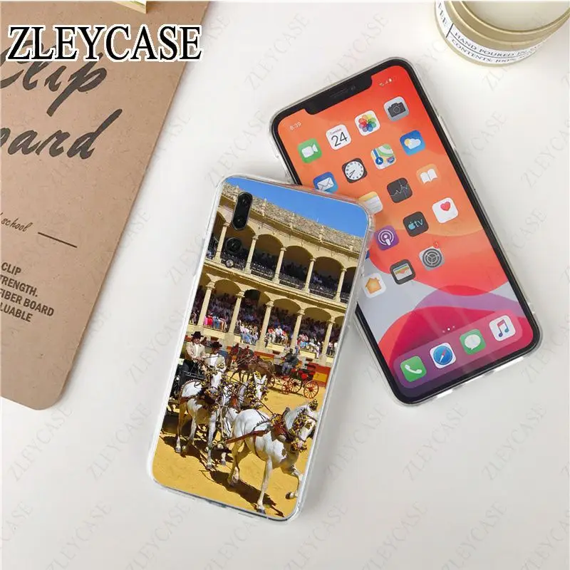 Чехол для телефона huawei P20pro p30 p20lite P40pro p10 p9plus honor 20 чехол с испанским флагом Плаза де