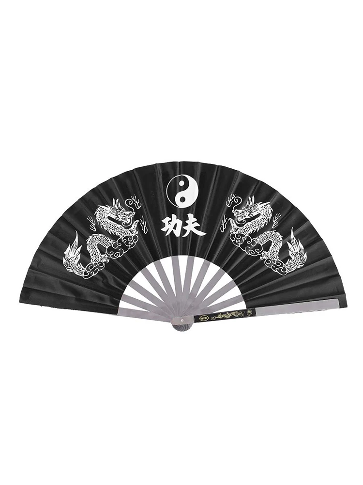 

Stainless Steel Folding Fan Tai Chi Fan Kung Fu Wushu Gym Show Decorate Fan China Traditional Wushu Fitness Fan