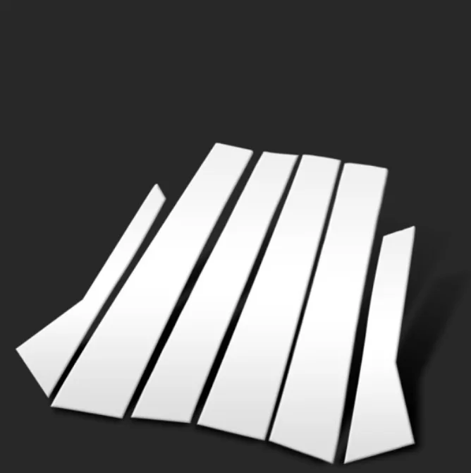 

Car styling stainless steel window garnish pillar trim car window trim 6pcs for Cadillac SRX 2014 2015 2016 2017 2018
