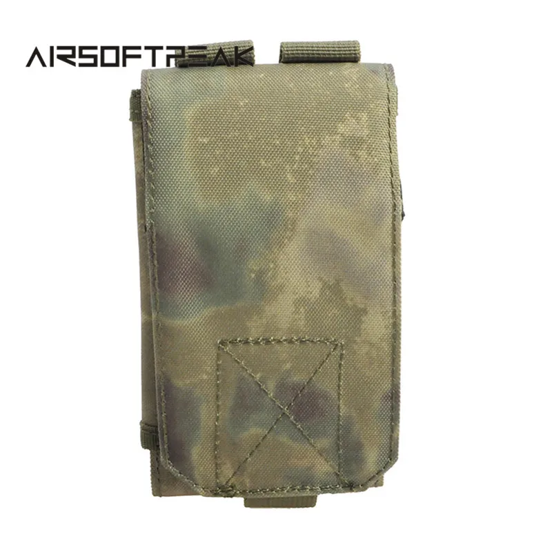 AIRSOFTPEAK 600D тактические Спортивные сумки Molle 5,5 дюймов поясные сумки для охоты и пеших прогулок EDC сумка для мобильного телефона сумка для аксессуаров