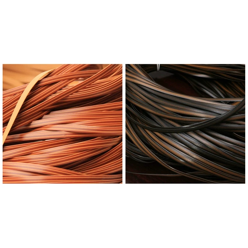 

Thick 8mm Woven Rattan 1.2mm Gradient Flat Synthetic Rattan, Used for Chair and Handbag Making Material