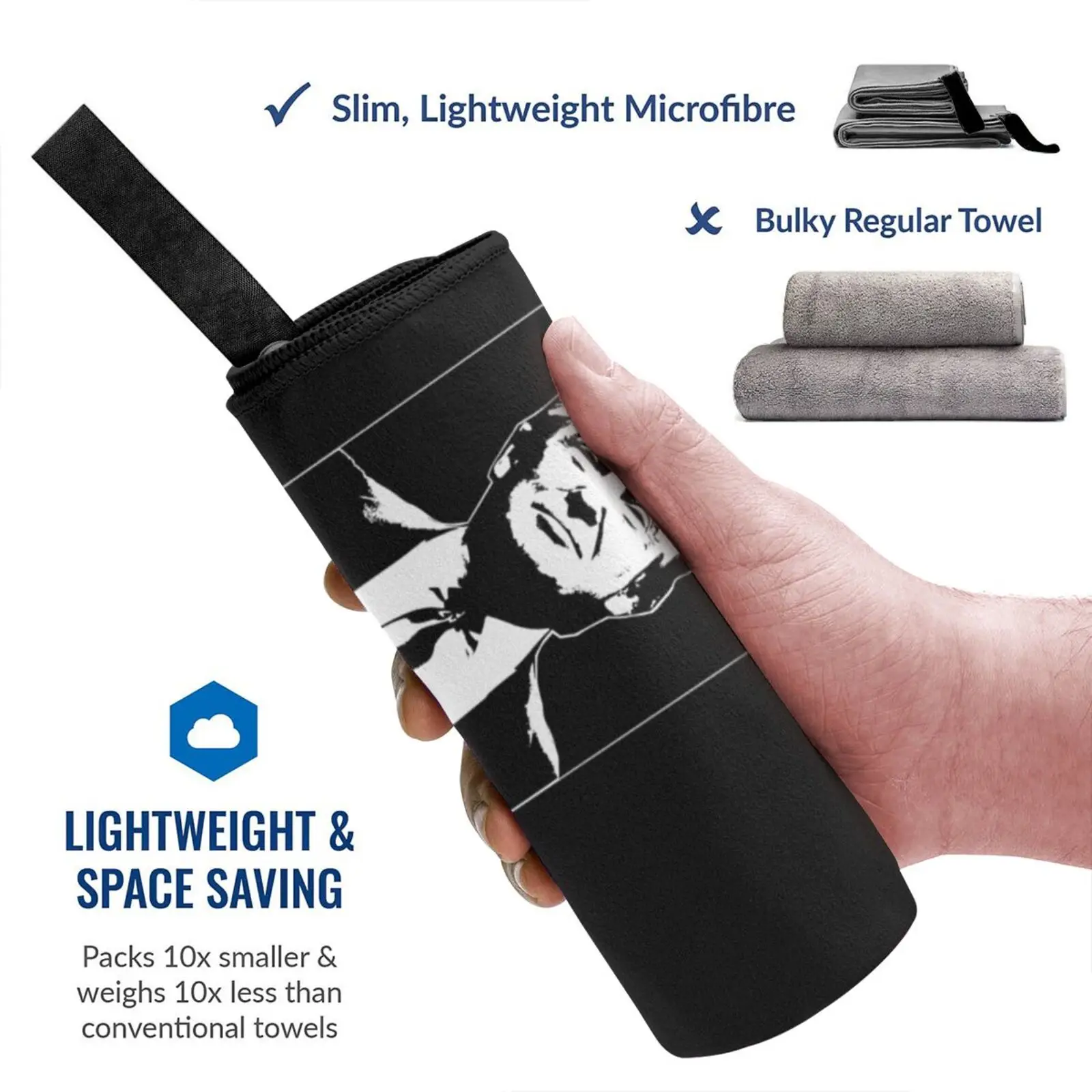 864511320 забавный подарок против Трампа быстросохнущее полотенце портативная